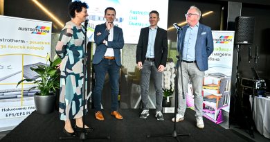 Austrotherm България с разширен завод за топлоизолационни продукти край София